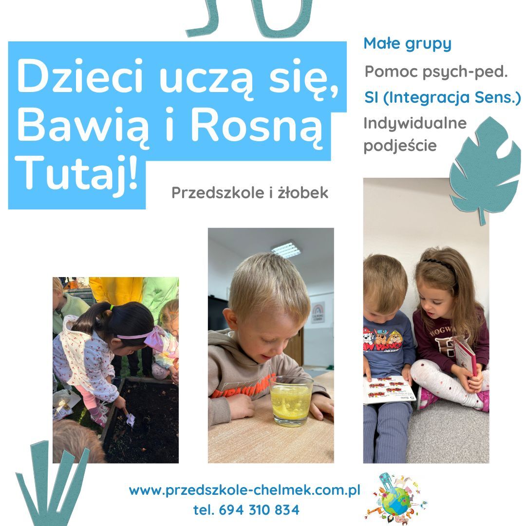 Rekrutacja do Przedszkola i Żłobka na rok 2026/2027